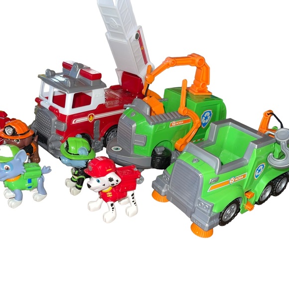 Paw Patrol Lot of Vehicles And Figuires 9 Figuires 7 Vehicles EUC Paw Patrol Toy - Picture 4 of 9
